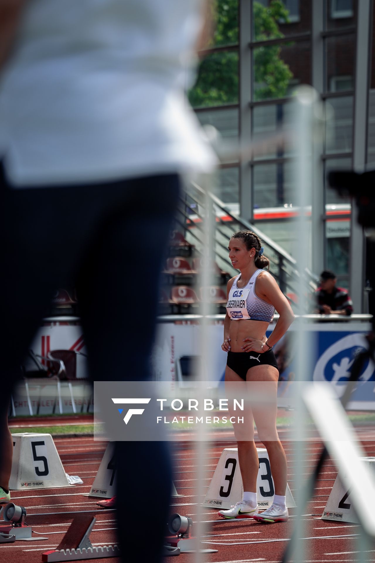 Anna-Lena Obermaier (LG Telis Finanz Regensburg) am 07.05.2022 beim Stadtwerke Ratingen Mehrkampf-Meeting 2022 in Ratingen
